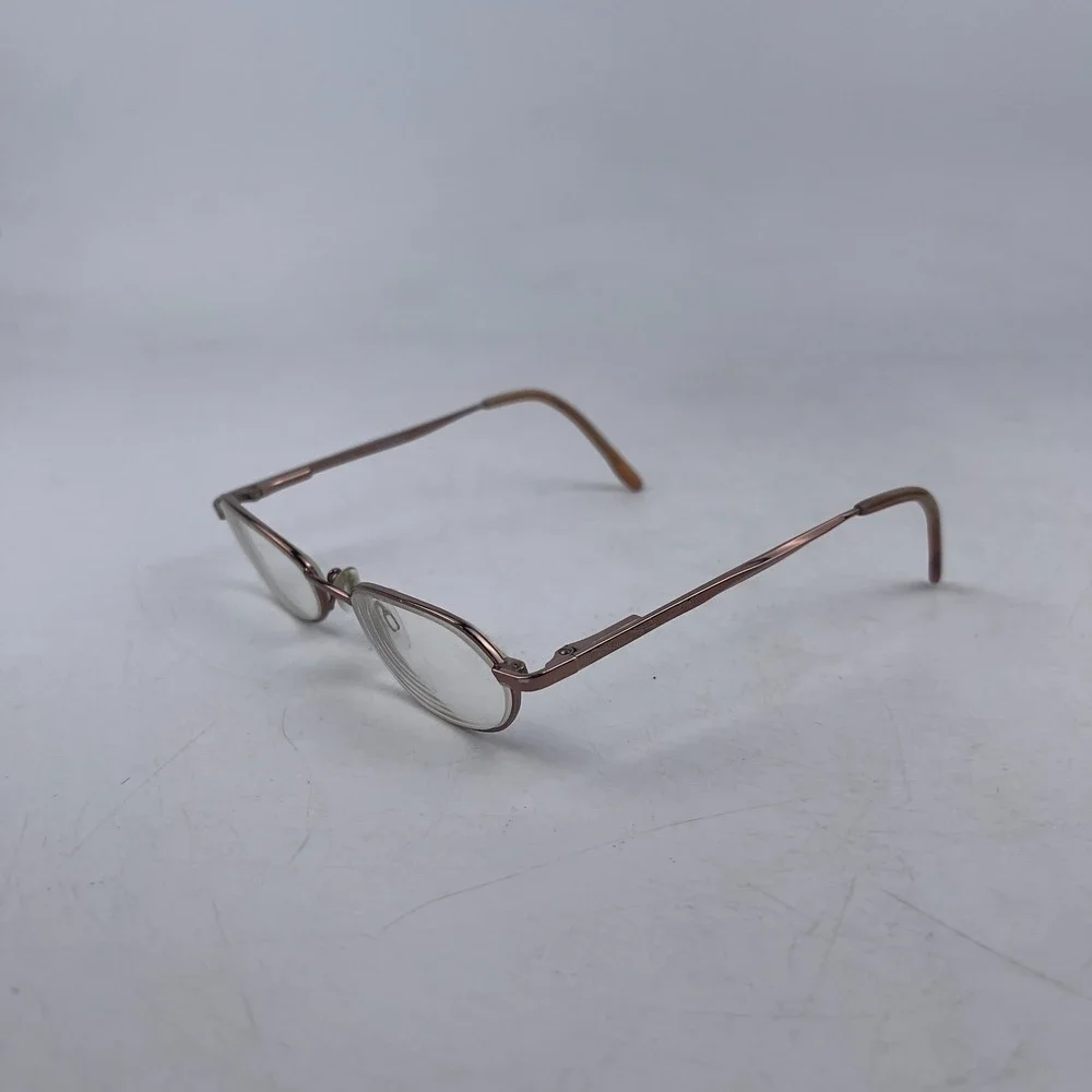 REVLON RV 505 Women's‎ Eyeglasses Frame Brown Bronze Oval Full Rim 48-17-135mm